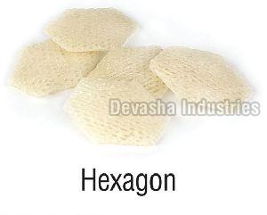 Hexagon Shaped 3D Papad
