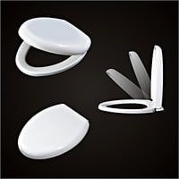 White Soft Close Toilet Seat