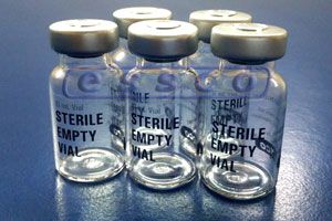 Sterile Vials with Tamper Indicating Seal