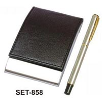 Card Holder With Pens