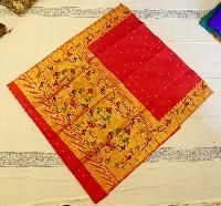 Golden Paithani Sarees