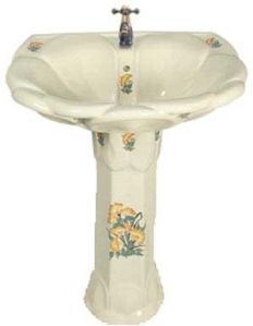 Printed Pedestal Wash Basin