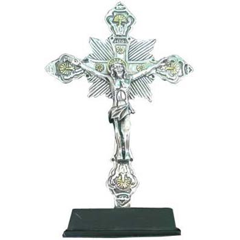 brass christ statue