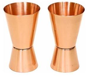 Copper Jigger Shot Glasses