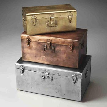 Iron Storage Trunks