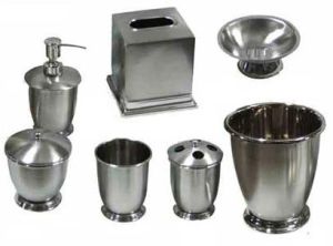 Stainless Steel Bathroom Set