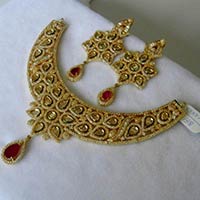 Fusion Kundan and Cz Necklace Set