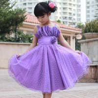 Girl Colored Frock