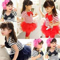 Girls Striped Shirts