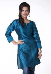 Ladies Silk Kurtis