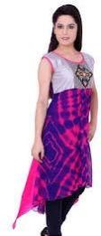 ladies synthetic kurtis