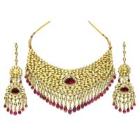 Choker Bridal Necklace Set