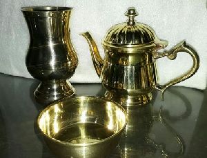 Brass Tea Set