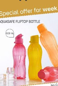 Tupperware Aquasafe Fliptop Bottles 500ml