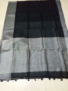 pure silk linen sarees