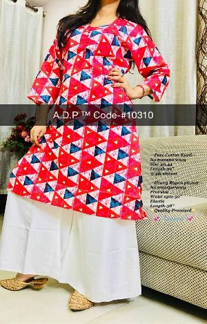 ADP cotton printed kurtis