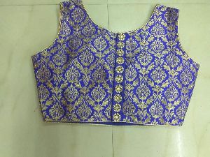 designer raw silk readymade blouse