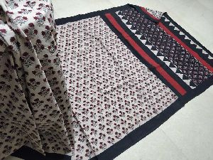 Exclusive new hand printed cotton sarees