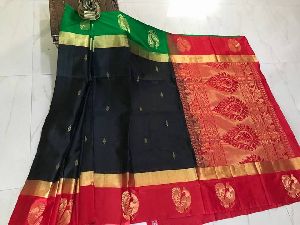 designer border Gadwal soft silk sarees