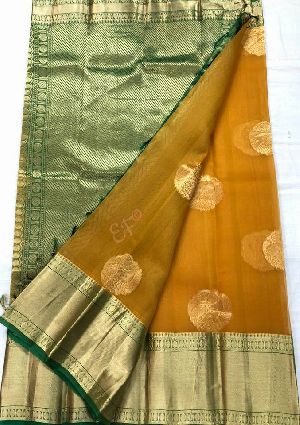 Kanchi Kora Organza Sarees