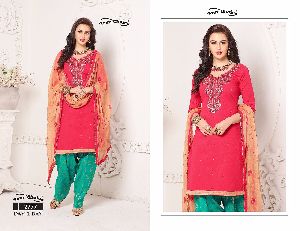 cotton embroidery suits