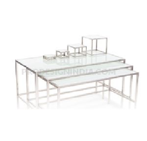 Buffet-Table Stainless-Steel