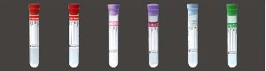 Non Vacuum Blood Collection Tube With Rubber Cap