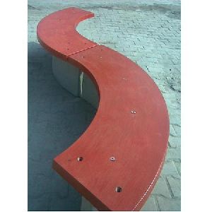Curved Bench S Shape
