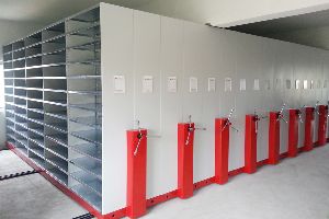 Movable Racks Material Storage System