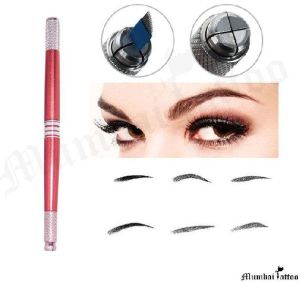 red aluminum micro blading pen