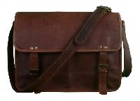 Leather Messenger Bag