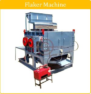 Flaker machine