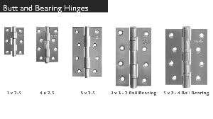 Butt and Bearing Hinges
