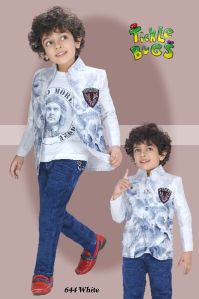 Boys Party Wear Three Pcs Set