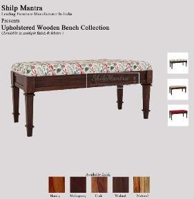 Shilp Mantra's Orson Upholstered Wooden Bench