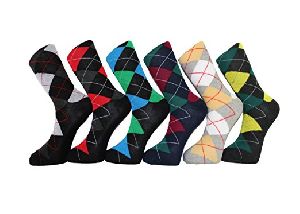 Mens Argyle Socks