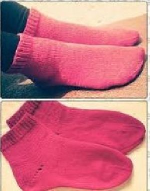Ladies Knitted Ankle Length Socks