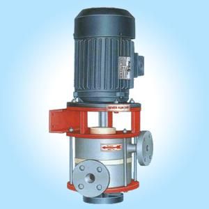 vertical sealless glandless pump