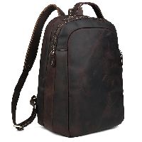 Boy Leather School Bag