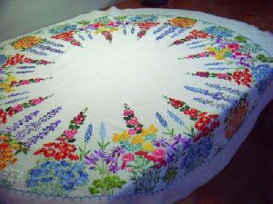 Embroidered Tableclothes