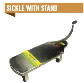 Stainless Steel Sickle with Stand