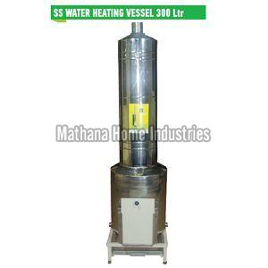 300 Ltr Stainless Steel Water Heating Vessel