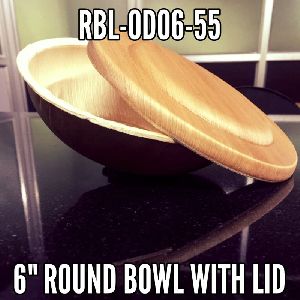 6 Inch Round Bowl With Lid