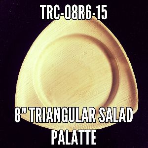 8 Inch Triangular Salad Palette