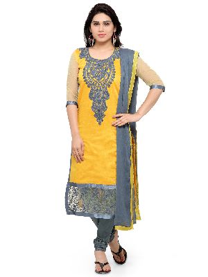 Chanderi Cotton Dress