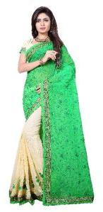 georgette embroidery sarees