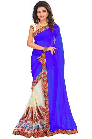 Georgette Wedding Style Sarees