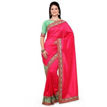 Heavy Silk Wedding Wear Sarees