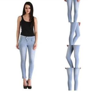 Ladies High Waist Bottom Jeans