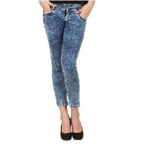 Ladies Towel Wash Denim Jeans